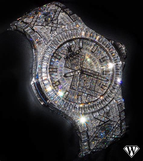hublot with diamond